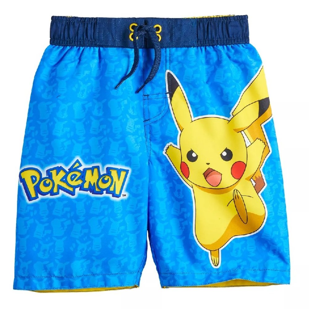 Pokemon Pikachu Swim Trunks